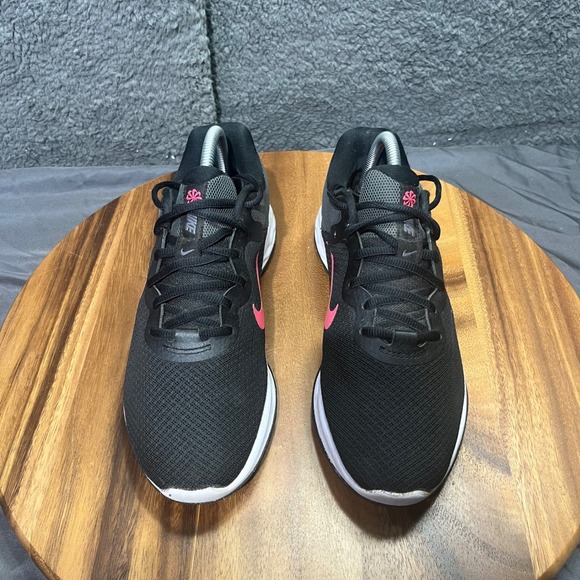 Nike Revolution 6 Women's Black Pink Running Athletic Shoes Sneakers Size 9 - Picture 9 of 13